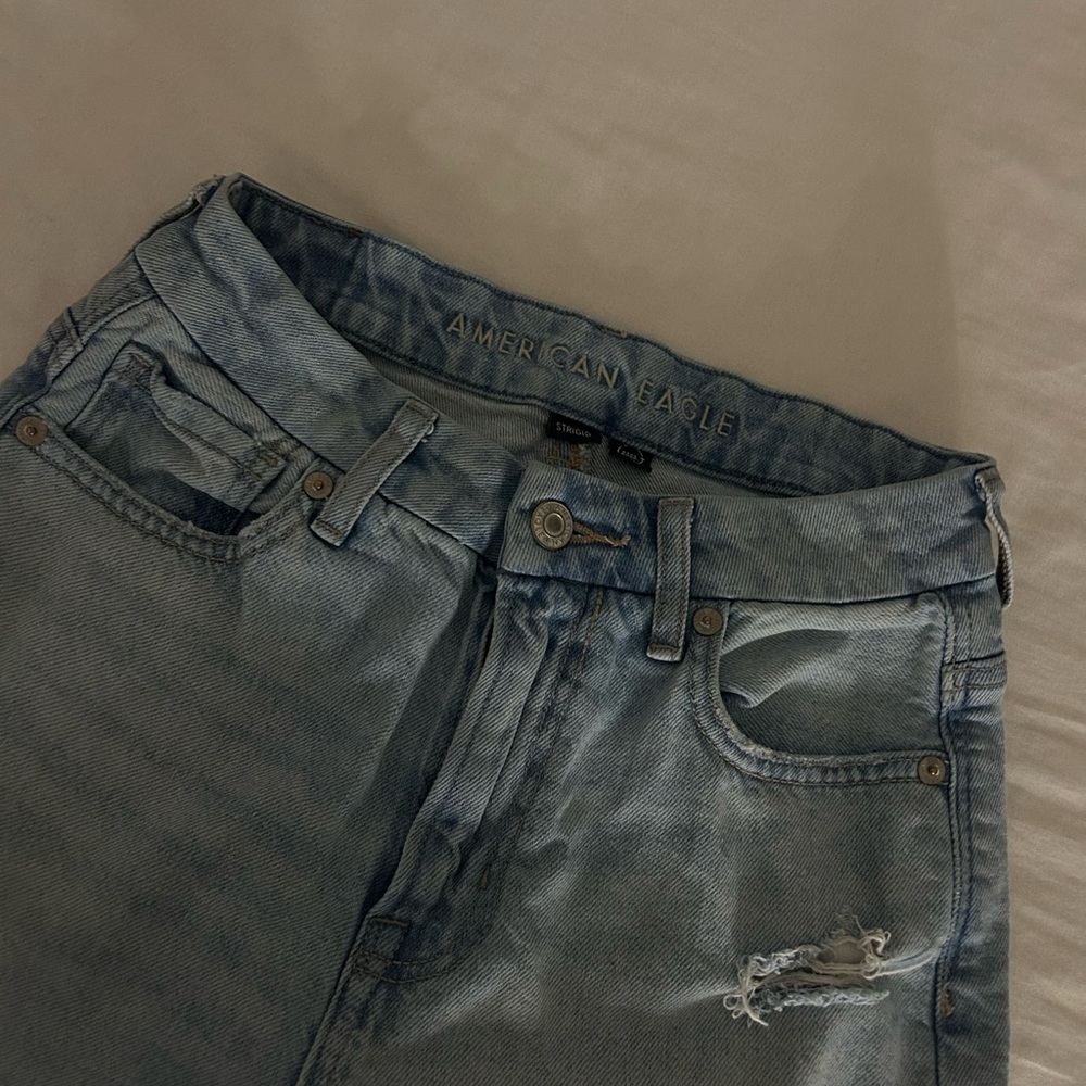 American Eagle Outfitters Sky Blue High Rise Jeans